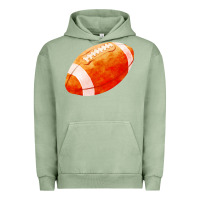 Pigment Oil Green american football  pigskin  gridiron football Urban Hoodie - FaDigitalArtStudio