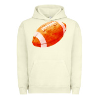 Pigment Pistachio american football  pigskin  gridiron football Urban Hoodie - FaDigitalArtStudio