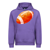Tulip american football  pigskin  gridiron football Urban Hoodie - FaDigitalArtStudio