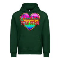 Forest Green dont hide your pride Urban Hoodie - HRA Design Shop
