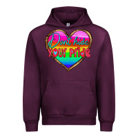 Mauve Wine dont hide your pride Urban Hoodie - HRA Design Shop