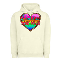 Pigment Pistachio dont hide your pride Urban Hoodie - HRA Design Shop