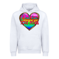 White dont hide your pride Urban Hoodie - HRA Design Shop