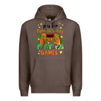 Coffee P is Patrick's Day playing games Premium Hoodie - Neo Western