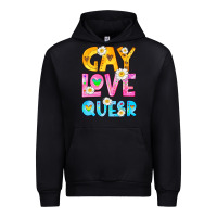 Black gay love queer Urban Hoodie - HRA Design Shop