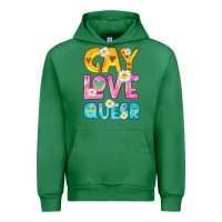 Emerald gay love queer Urban Hoodie - HRA Design Shop