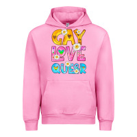 Fuchsia Pink gay love queer Urban Hoodie - HRA Design Shop