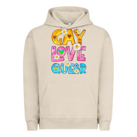 Pigment French Oak gay love queer Urban Hoodie - HRA Design Shop