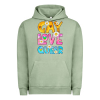Pigment Oil Green gay love queer Urban Hoodie - HRA Design Shop
