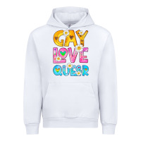 White gay love queer Urban Hoodie - HRA Design Shop