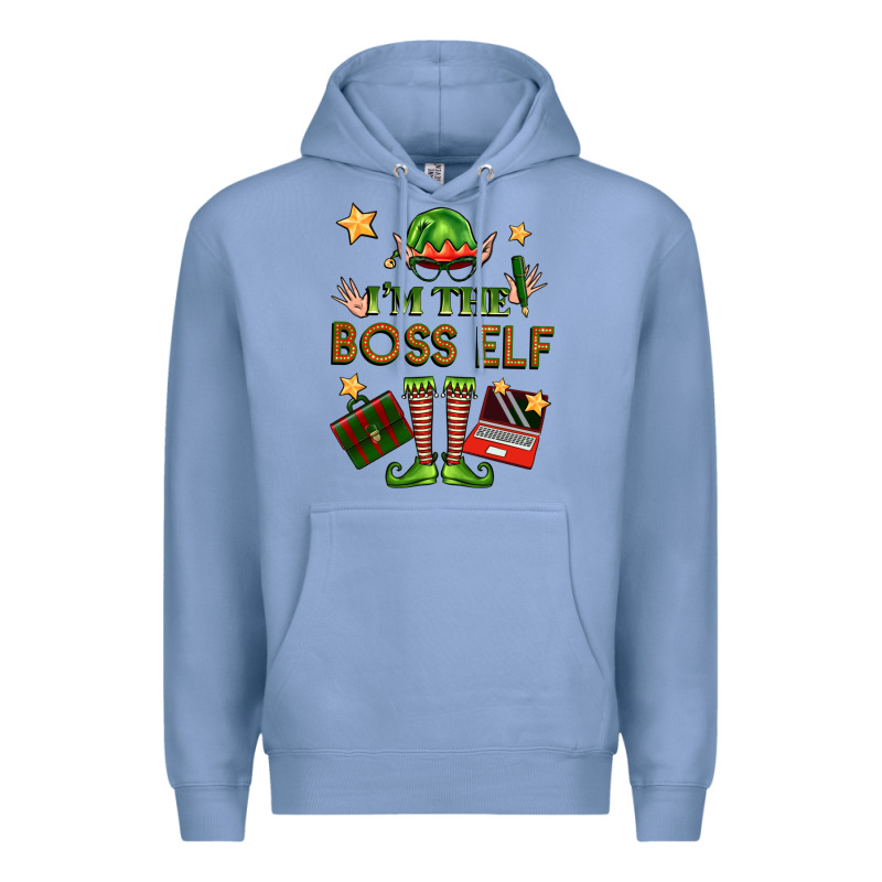 Im The Boss Elf Premium Hoodie by FaDigitalArtStudio | Teevron