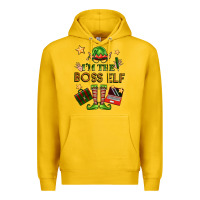 Lemon im the boss elf Premium Hoodie - FaDigitalArtStudio
