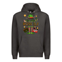 Smoke im the boss elf Premium Hoodie - FaDigitalArtStudio