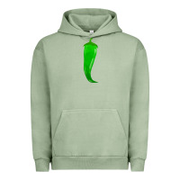 Pigment Oil Green ananemi chilli pepper fa element Urban Hoodie - FaDigitalArtStudio