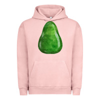 Pigment Salmon avocado fa element Urban Hoodie - FaDigitalArtStudio