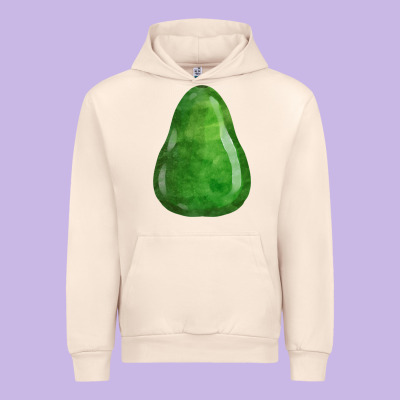 Avocado Fa Element Urban Hoodie Designed By Fadigitalartstudio