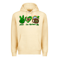 Pina Colada Peace love luck St. Patrick's Day Premium Hoodie - Neo Western