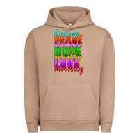Pigment Burro kindness peace inclusion hope equality love diversity Urban Hoodie - HRA Design Shop