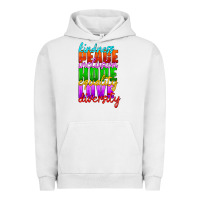 Pigment Lunar Rock kindness peace inclusion hope equality love diversity Urban Hoodie - HRA Design Shop