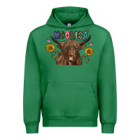 Emerald Moorica Urban Hoodie - CowhideDigitalArt