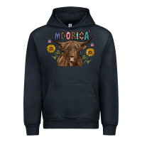 Navy Moorica Urban Hoodie - CowhideDigitalArt