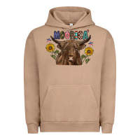 Pigment Burro Moorica Urban Hoodie - CowhideDigitalArt