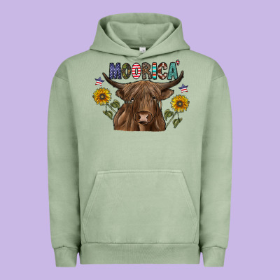 Moorica Urban Hoodie Designed By Cowhidedigitalart
