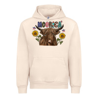 Sandshell Moorica Urban Hoodie - CowhideDigitalArt