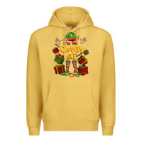Antique Gold im the clumsy elf Premium Hoodie - FaDigitalArtStudio