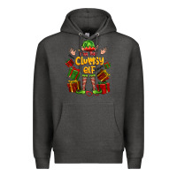 Charcoal Heather im the clumsy elf Premium Hoodie - FaDigitalArtStudio