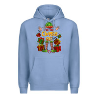 Colony Blue im the clumsy elf Premium Hoodie - FaDigitalArtStudio