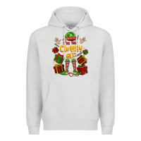 Dove Grey im the clumsy elf Premium Hoodie - FaDigitalArtStudio