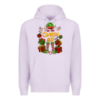 Lilac im the clumsy elf Premium Hoodie - FaDigitalArtStudio