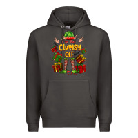 Smoke im the clumsy elf Premium Hoodie - FaDigitalArtStudio