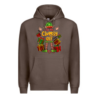 Coffee im the clumsy elf Premium Hoodie - FaDigitalArtStudio