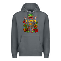 Rock im the clumsy elf Premium Hoodie - FaDigitalArtStudio