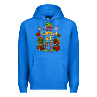 True Royal im the clumsy elf Premium Hoodie - FaDigitalArtStudio