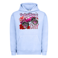 Pigment Grape Ice valentines day monster truck Urban Hoodie - RacoonDesign