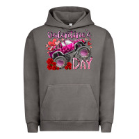 Pigment Tornado valentines day monster truck Urban Hoodie - RacoonDesign
