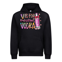 Black vis for valentine vodka Urban Hoodie - RacoonDesign
