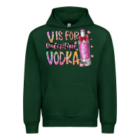 Foreset Green vis for valentine vodka Urban Hoodie - RacoonDesign