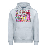 Heather Grey vis for valentine vodka Urban Hoodie - RacoonDesign
