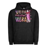 Pigment Black vis for valentine vodka Urban Hoodie - RacoonDesign