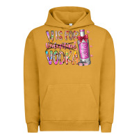 Pigment Peanut Butter vis for valentine vodka Urban Hoodie - RacoonDesign
