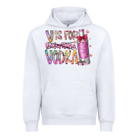 White vis for valentine vodka Urban Hoodie - RacoonDesign