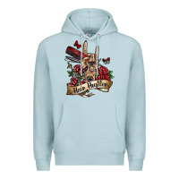 Blue Mist hair hustler 3 Premium Hoodie - SublimationCraftShop