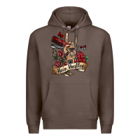 Coffee hair hustler 3 Premium Hoodie - SublimationCraftShop