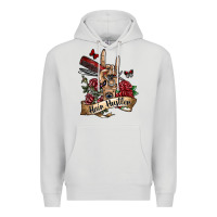 Dove Grey hair hustler 3 Premium Hoodie - SublimationCraftShop