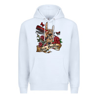 White hair hustler 3 Premium Hoodie - SublimationCraftShop