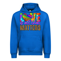 Cobalt love is all that matters Urban Hoodie - HRA Design Shop